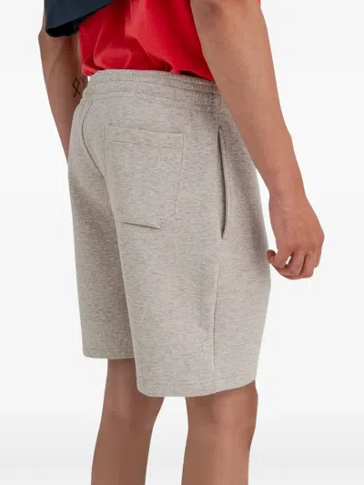 Murphy & Nye Drawstring Back-pocket Shorts In Gray