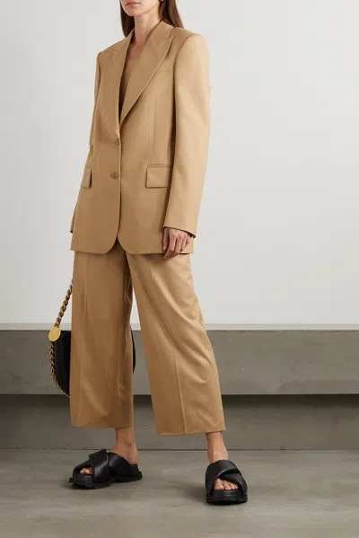 Stella Mccartney Single-breasted Wool Blazer In Multi