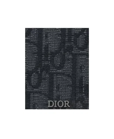 Dior Trifold Wallet In Black