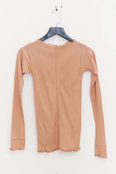 Baserange Long-sleeved T-shirt In Brown