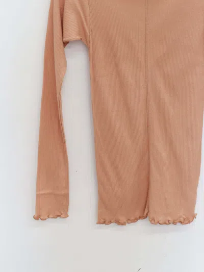 Baserange Long-sleeved T-shirt In Brown