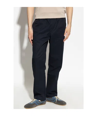Samsoe & Samsoe Elasticated-waist Trousers In Black