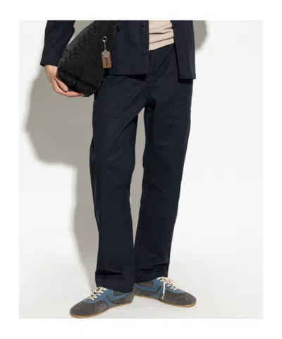 Samsoe & Samsoe Elasticated-waist Trousers In Black