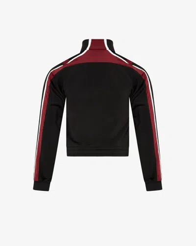 Martine Rose Shrunken Tech Jacket Contrast Trim Design In Red