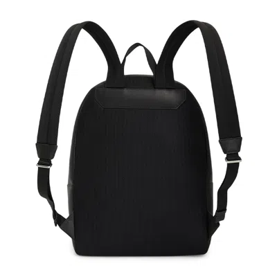 Bally Ribbon-detail Leather Backpack In Black