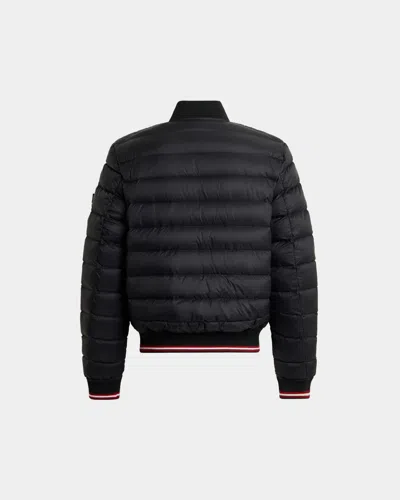 Bally Light Puffer Jacket In Black Nylon In Black