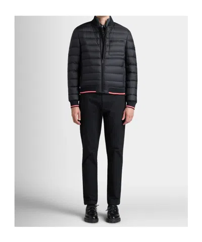 Bally Light Puffer Jacket In Black Nylon In Black