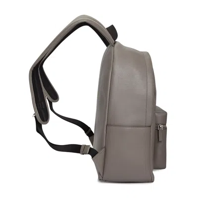 Bally Zippered Backpack In Gray