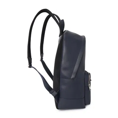 Bally Zippered Backpack In Blue