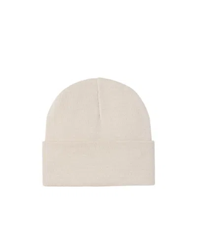 Carhartt American Script Beanie In Neutral