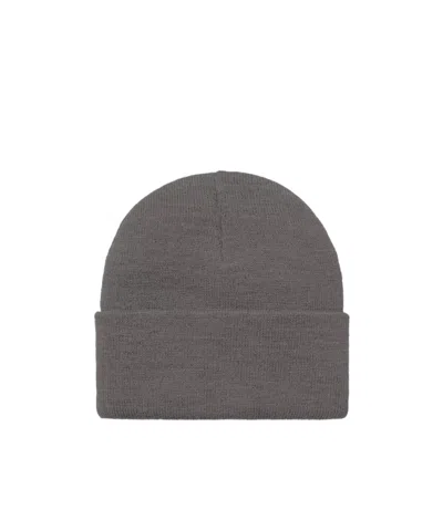 Carhartt American Script Beanie In Gray