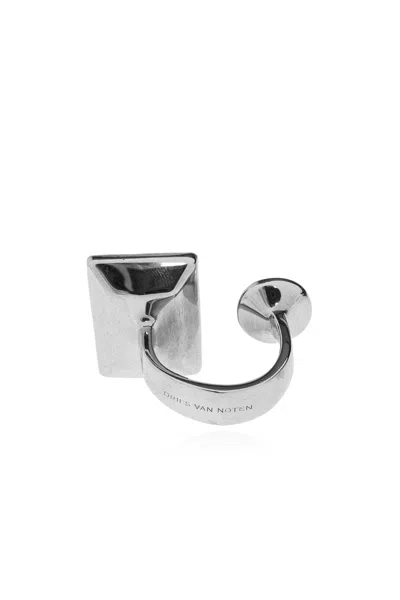 Dries Van Noten Openwork Ring In Metallic