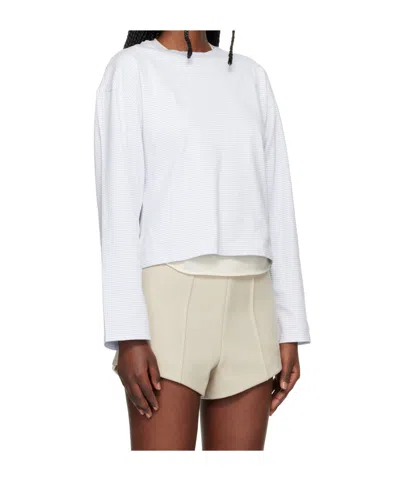 Rag & Bone Long-sleeved T-shirt In White