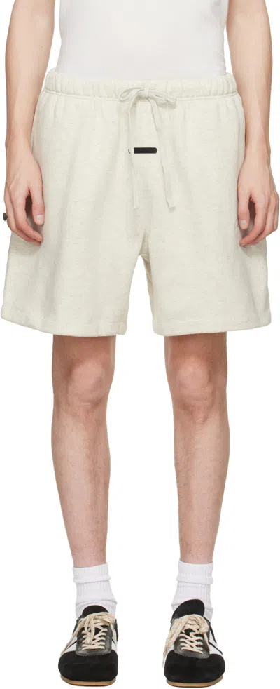 Essentials Drawstring Shorts In White