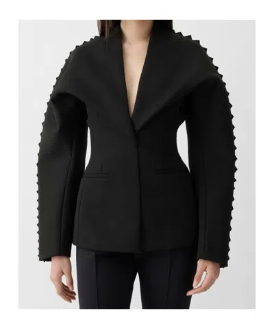Jacquemus Structured Tailored Jacket In Black