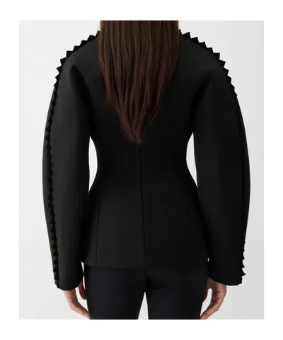 Jacquemus Structured Tailored Jacket In Black