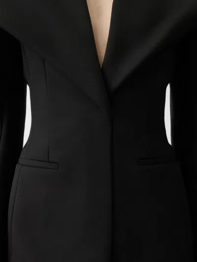 Jacquemus Structured Tailored Jacket In Black