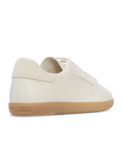 Zegna 232 Low Top Suede Sneakers Rubber Sole In White