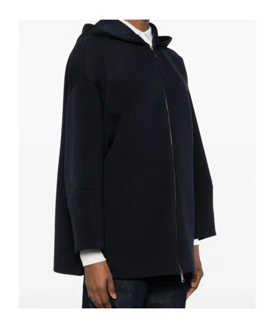Max Mara Long-sleeved Sweatshirt In Black