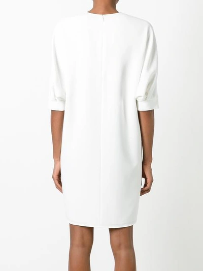 Shop Alexander Wang Lace-up Dress - White