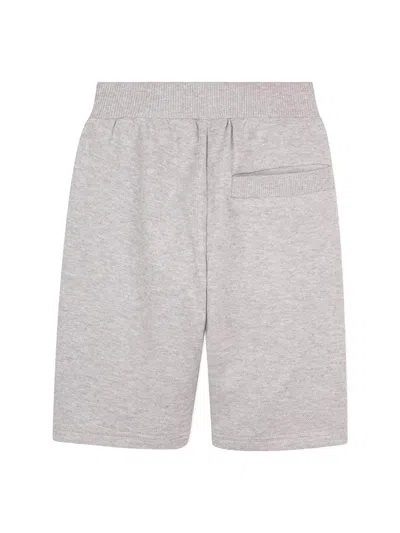 Givenchy Logo Shorts In Gray