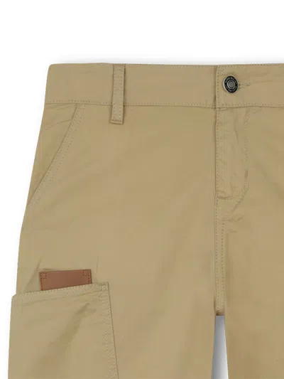 Givenchy Cargo Pocket Trousers In Brown