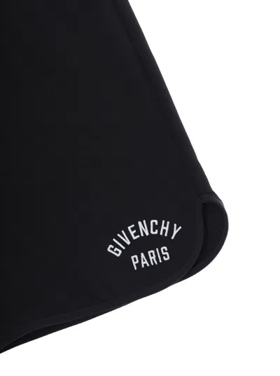Givenchy Kids Elasticated Waistband Shorts In Black
