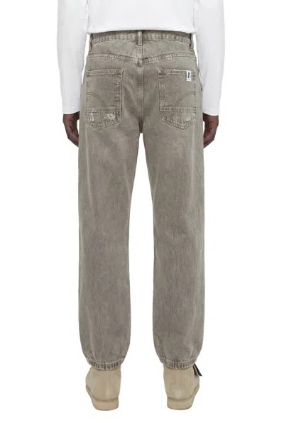 Trc Distressed Elasticated-cuff Jeans In Multi