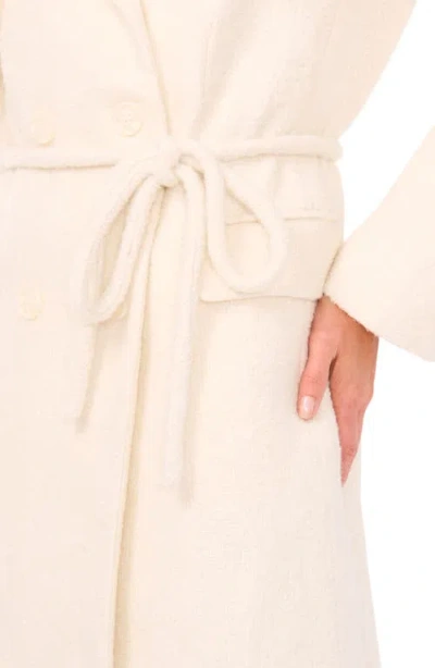 Halogen ® Double Breasted Bouclé Coat In Neutral
