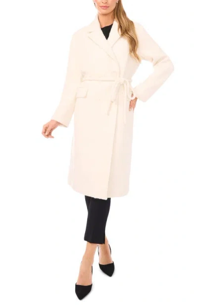 Halogen ® Double Breasted Bouclé Coat In Neutral