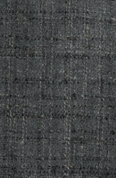 Frame Tweed Overshirt Grey Melange In Gray