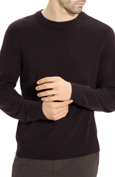 Theory Hilles Crewneck Sweater In Cashmere In Brown