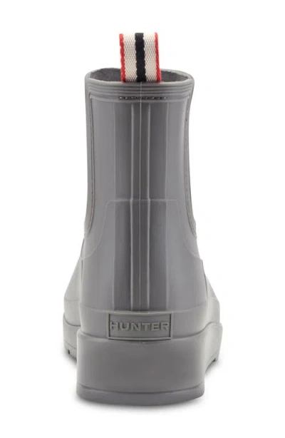Hunter Tabitha Chelsea Waterproof Rain Boot In Gray