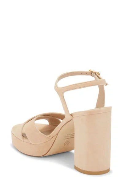 Stuart Weitzman Dayna Platform Sandal In Multi