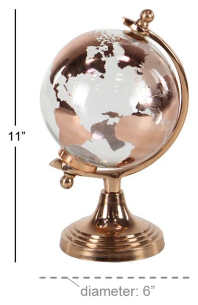 Uma Copper Globe In Gold