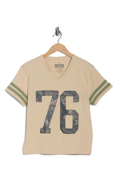 Ripple Junction 76 Varsity T-shirt In Multi