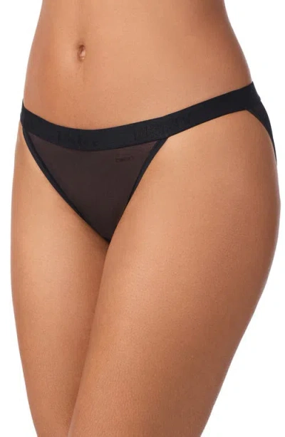 Dkny 3-pack Mesh Bikini Briefs In Multi
