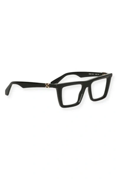 Off-white 49mm Square Optical Frames In Black