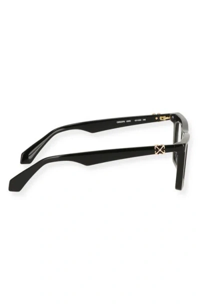Off-white 49mm Square Optical Frames In Black