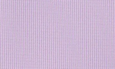 Tailorbyrd Micro Grid Performance Polo In Purple