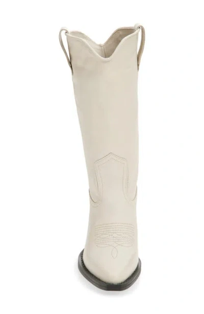 Steve Madden Anslee Western Boot In White