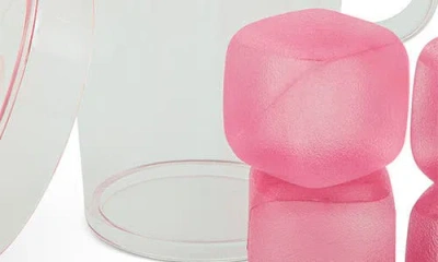Core Home Pitcher & Ice Cube Set In Pink