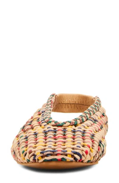 Steve Madden Rumi Slingback Flat In Multi