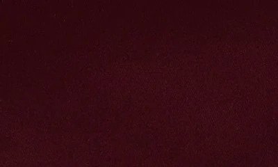Construct Solid Satin Pocket Square In Red