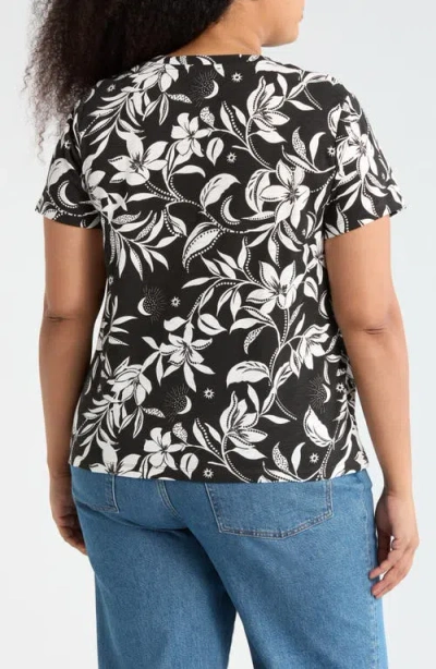 Sanctuary Cotton Blend Pocket T-shirt In Multi