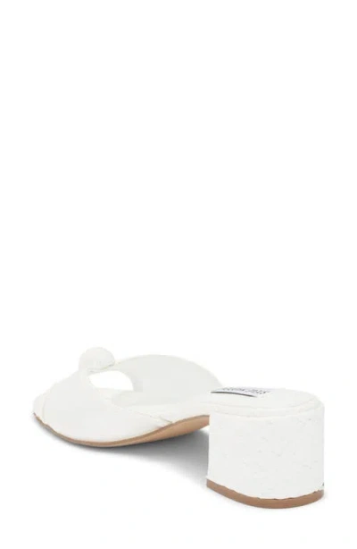 Steve Madden Melodee Sandal In White
