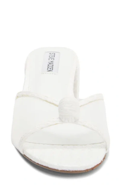Steve Madden Melodee Sandal In White