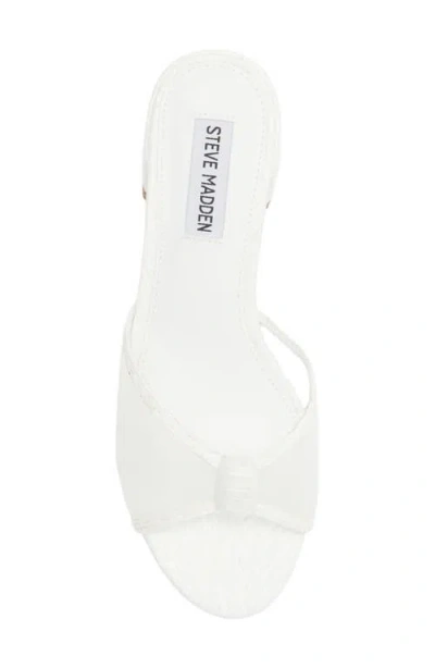 Steve Madden Melodee Sandal In White