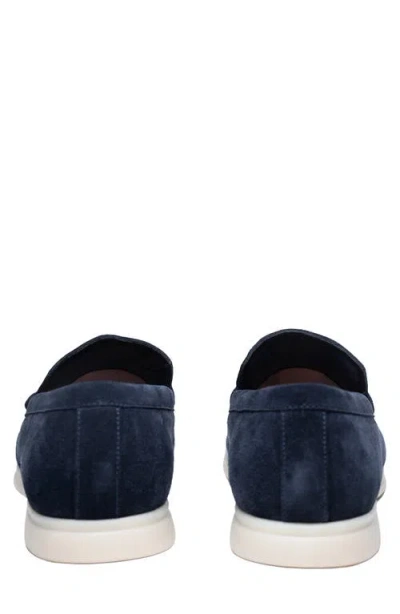 Tailorbyrd Mikey Bit Loafer In Blue