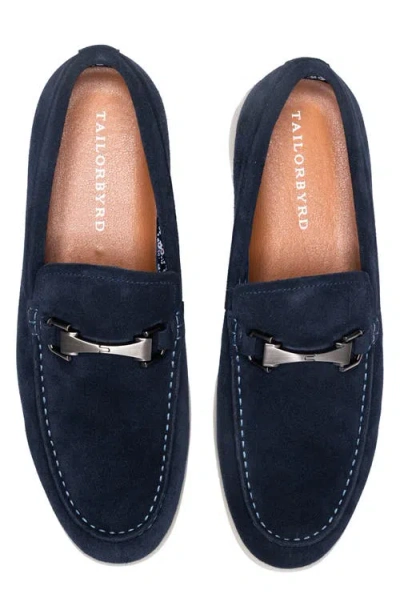 Tailorbyrd Mikey Bit Loafer In Blue
